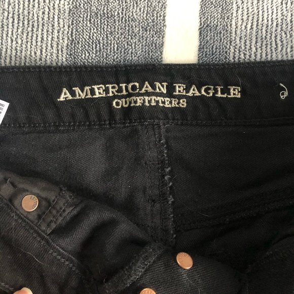 AE black denim skirt - Picture 4 of 7